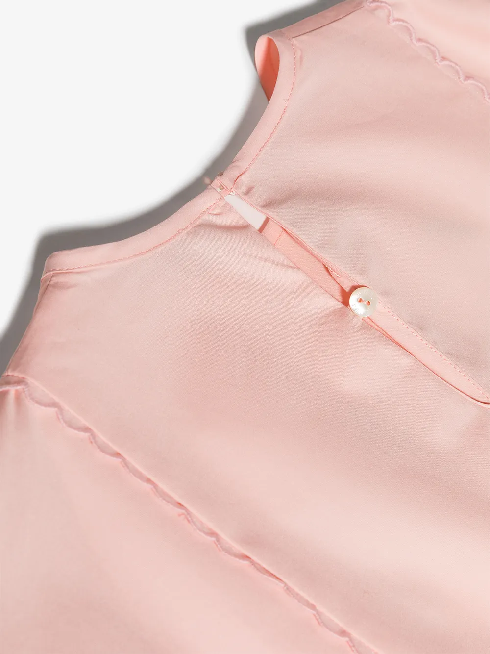 Fendi Kids Jurk met logoprint Roze