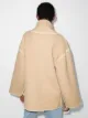 Totême embroidered scarf button-front jacket