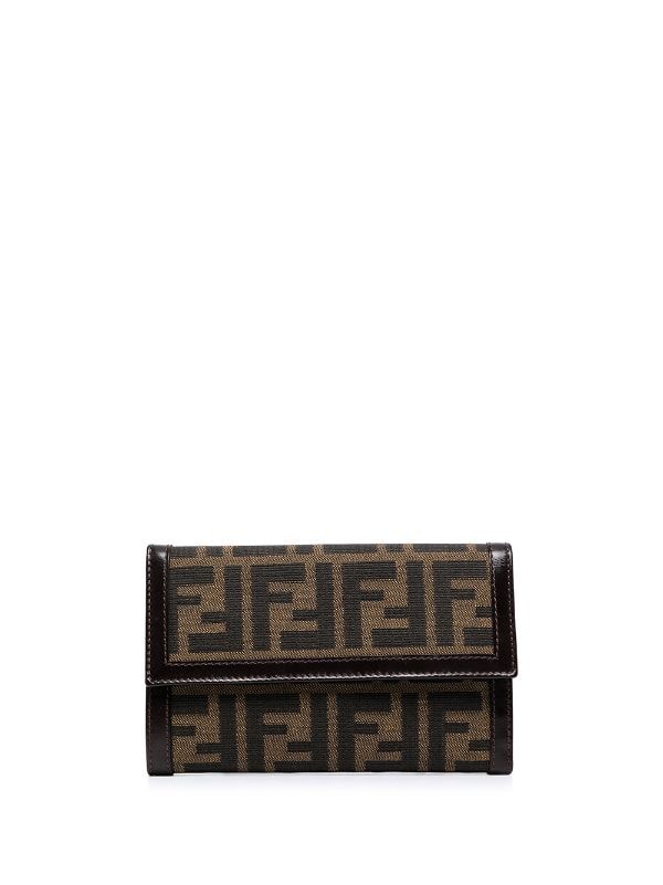 fendi wallet zucca