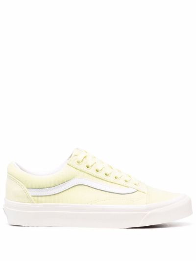 pale yellow womens vans