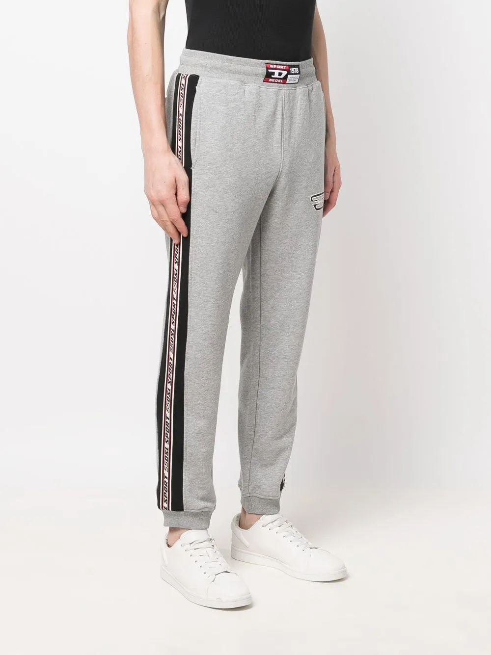 Diesel logo-patch Performance Track Pants - Farfetch