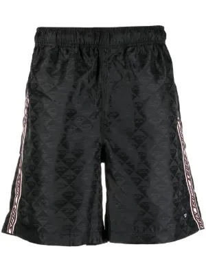 Shorts sportivi Gothic Farfetch Uomo Sport & Swimwear Abbigliamento sportivo Shorts sportivi Nero 