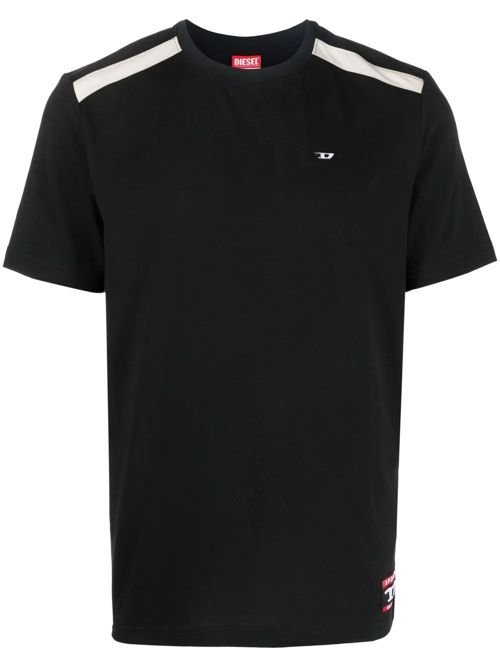 

Diesel camisa con logo en el pecho - Negro