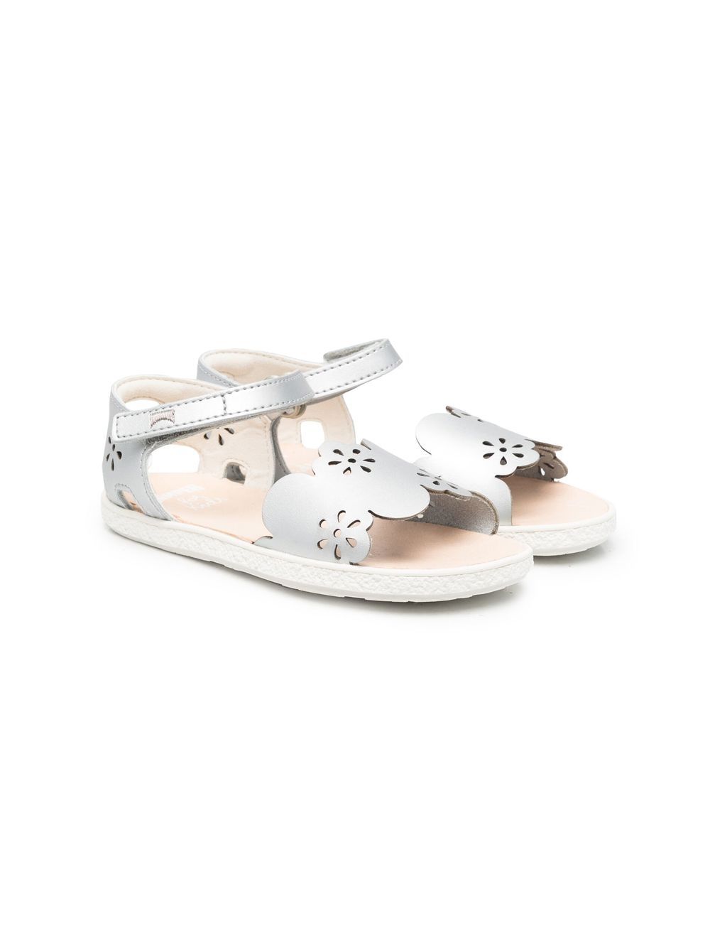 Camper Kids Miko cut-out open toe sandals - Grey