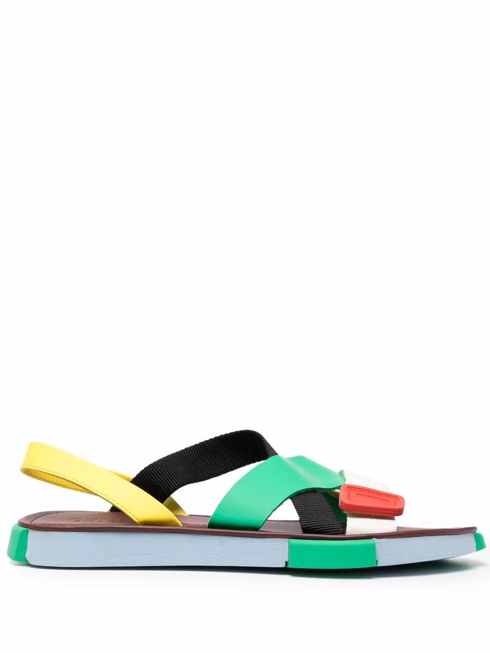 

Camper TWS colour-block sandals - Red