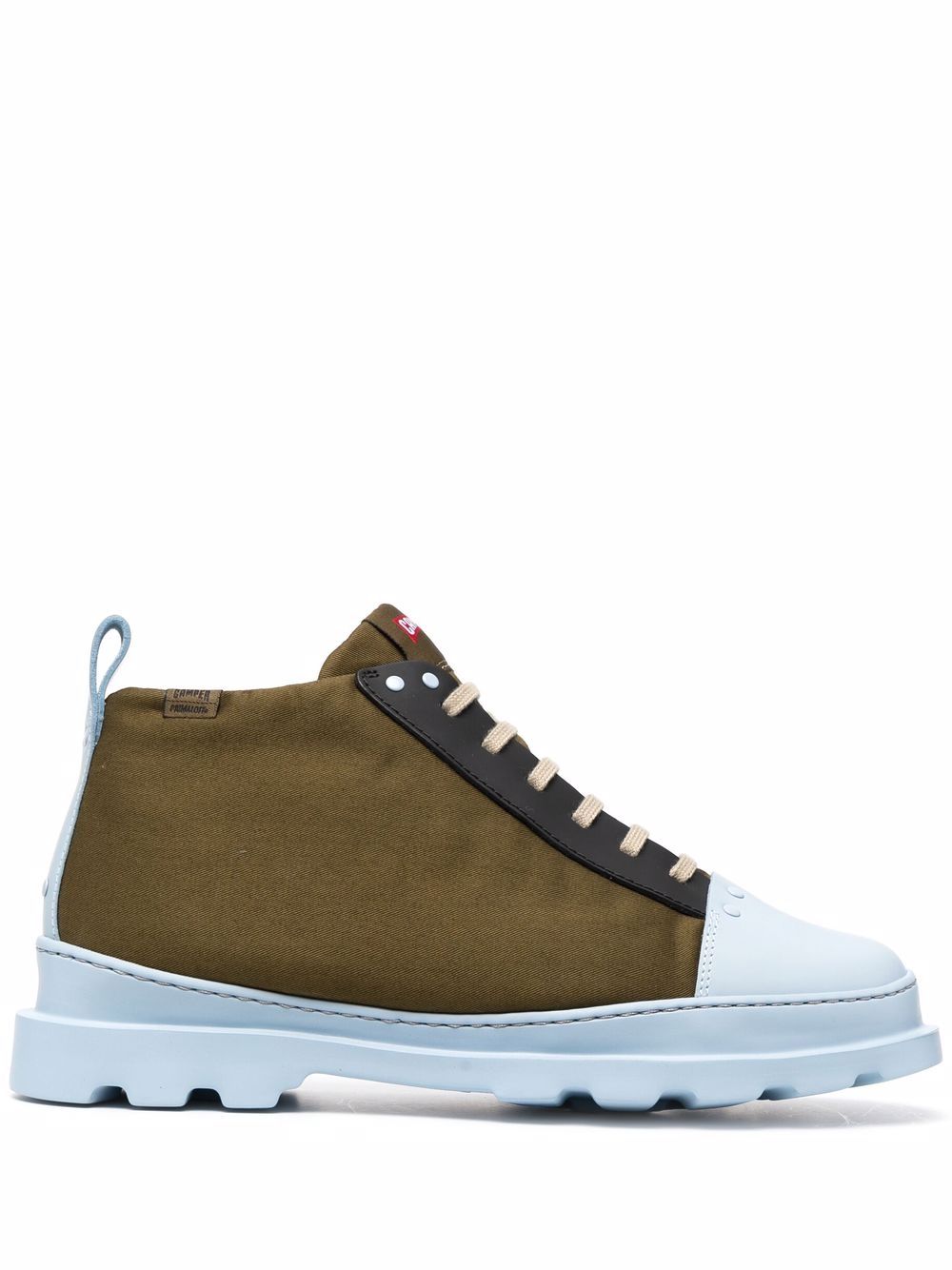 

Camper botas con suela dentada - Verde