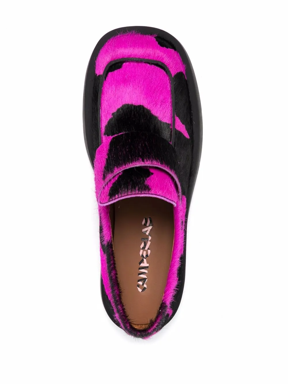 CamperLab 1978 cowprint Loafers Farfetch