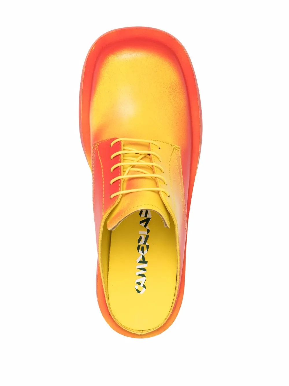 Camperlab 1978 Gradient Effect Open Heel In Yellow