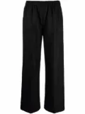 ASPESI high waisted wide leg trousers - Black