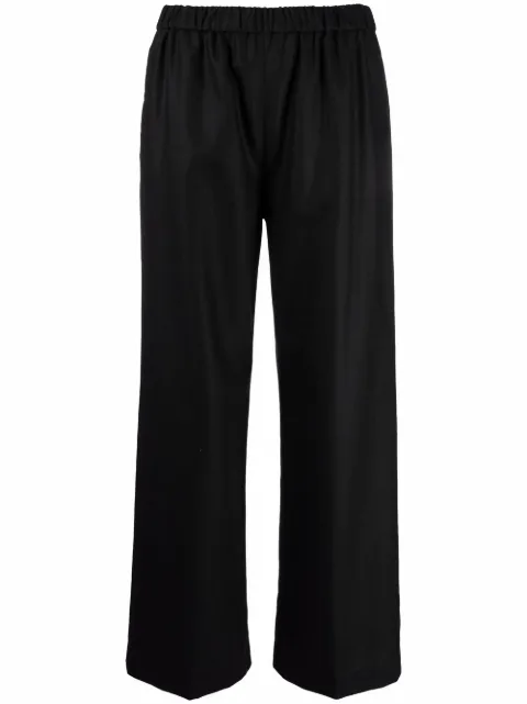 ASPESI pantalones anchos con tiro alto