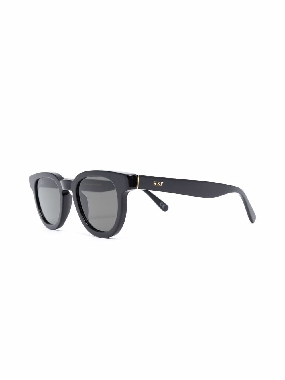 Image 2 of Retrosuperfuture polished-effect round-frame sunglasses
