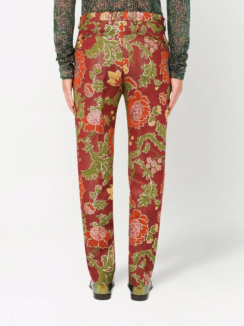 Pantalon Jacquard Dolce & Gabbana Taille 48 - Neuf Sans étiquettes, Multicolore