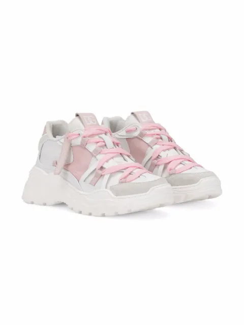 Dolce & Gabbana Kids Airmaster panelled sneakers