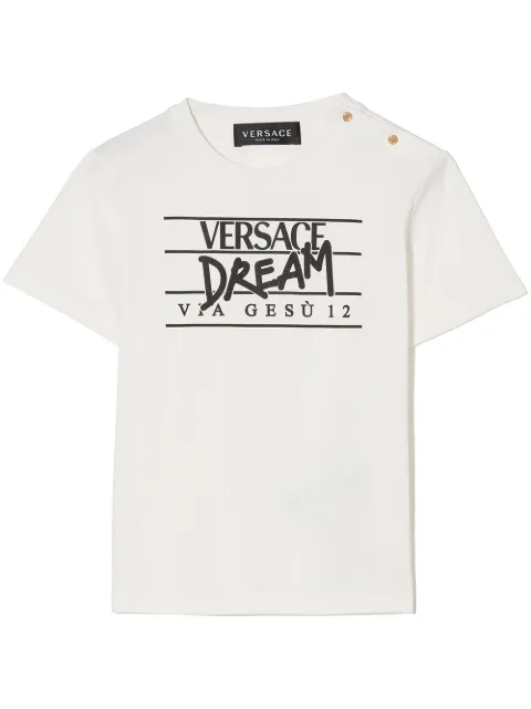 Versace Kids Dream-print short-sleeve T-shirt