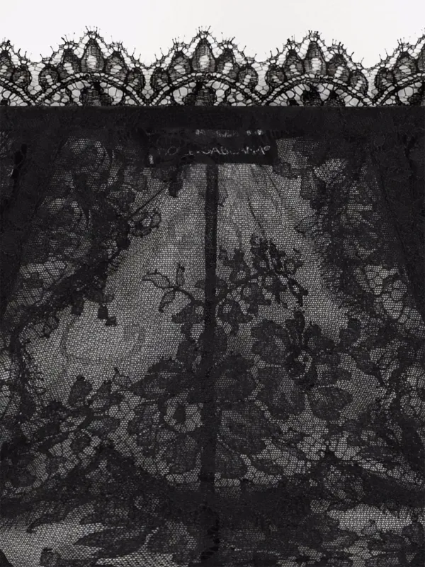 【送料&関税込】Dolce & Gabbana High Waist Lace Briefs Dolce & Gabbana high-waisted Lace Briefs | Black | FARFETCH CA