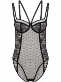 Dolce & Gabbana lace balconette bodysuit - Black