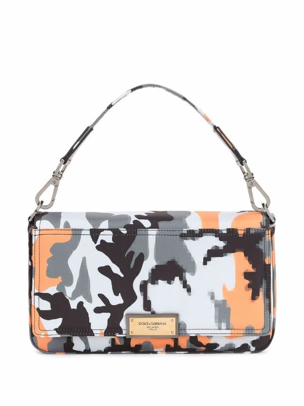 Shop Dolce & Gabbana camouflage-print shoulder bag with Express Delivery -  FARFETCH