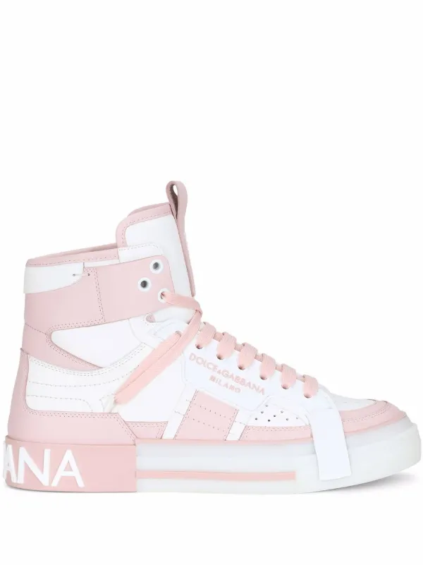 Dolce and gabbana hot sale high top sneakers