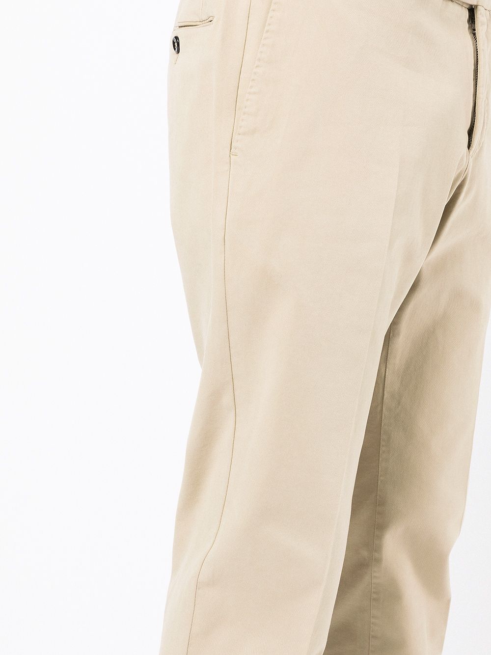 фото Pt01 брюки со смещенной застежкой на пуговицу