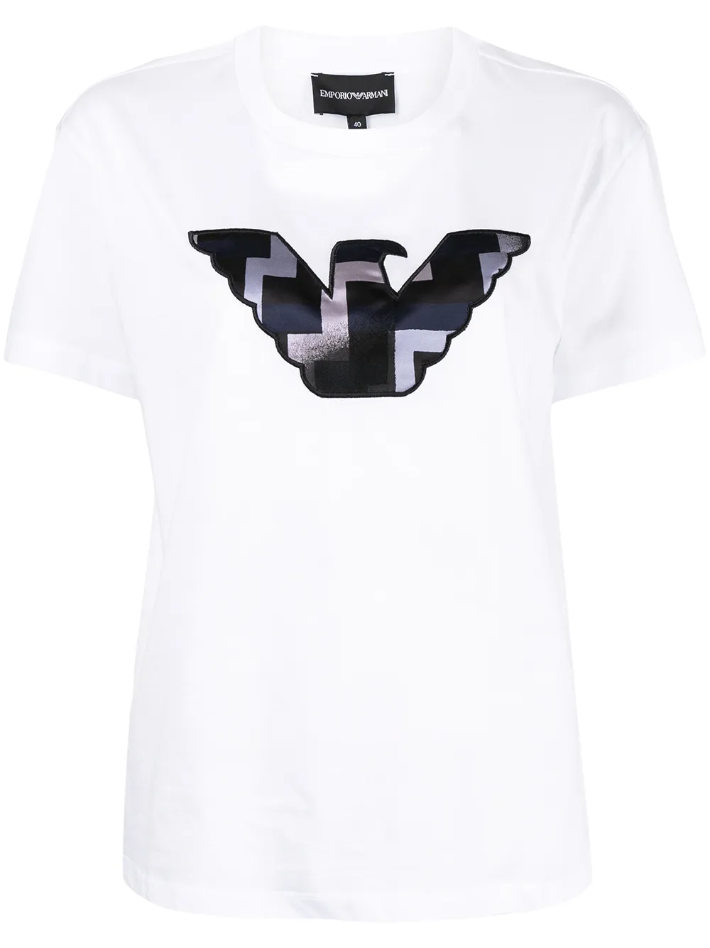 фото Emporio armani футболка с логотипом