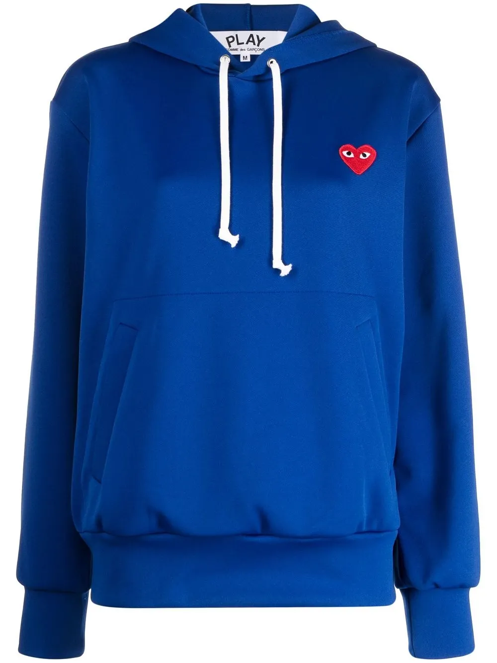 Comme de garcon blue hoodie 2025