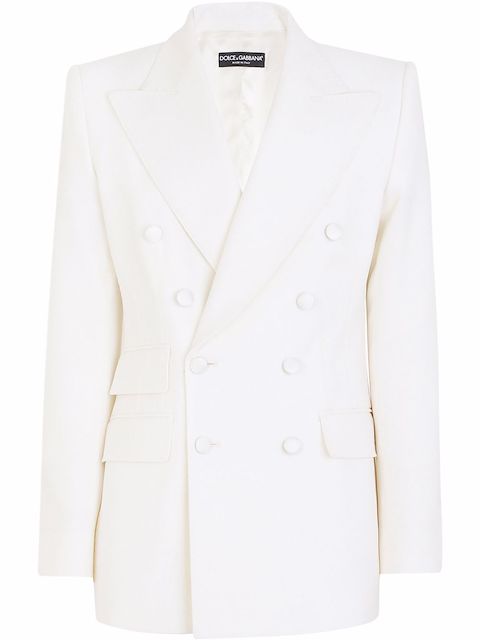 Dolce & Gabbana peak-lapel double-breasted blazer