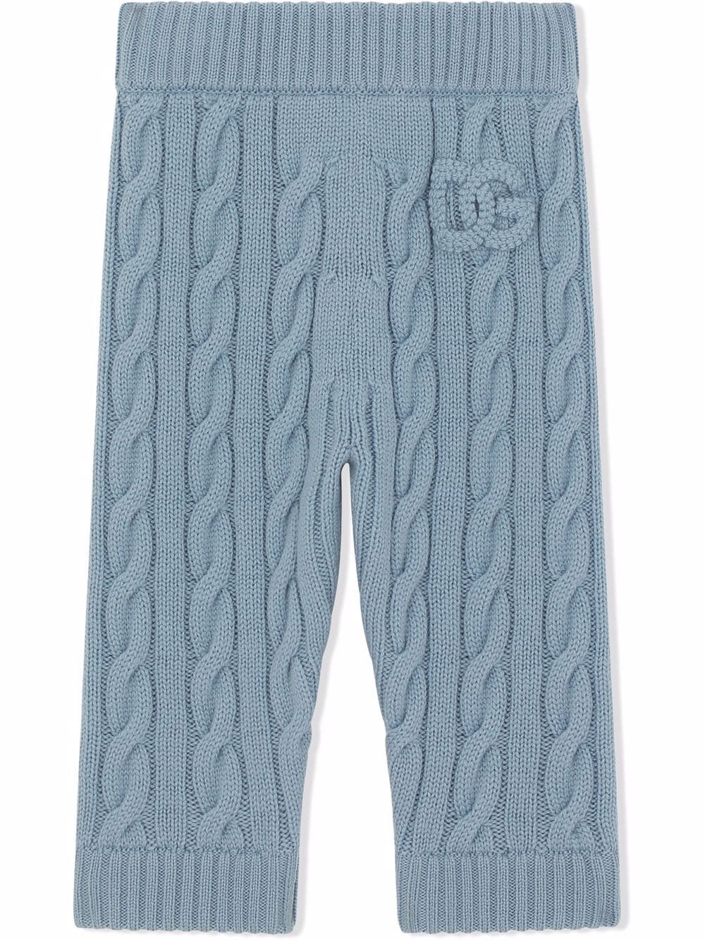 Image 2 of Dolce & Gabbana Kids cable knit trousers