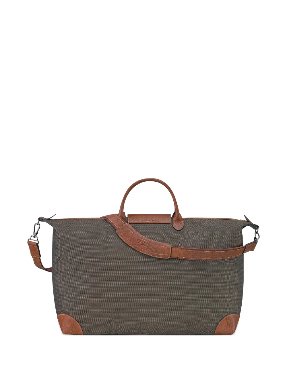  Longchamp Mittelgrosse Boxford Reisetasche   Braun 