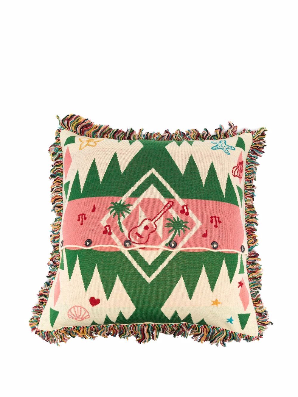 фото Alanui summer vibes icon pillow multicolor