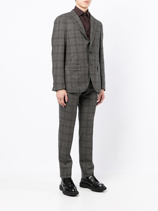 Caruso Aida single breasted Suit Farfetch