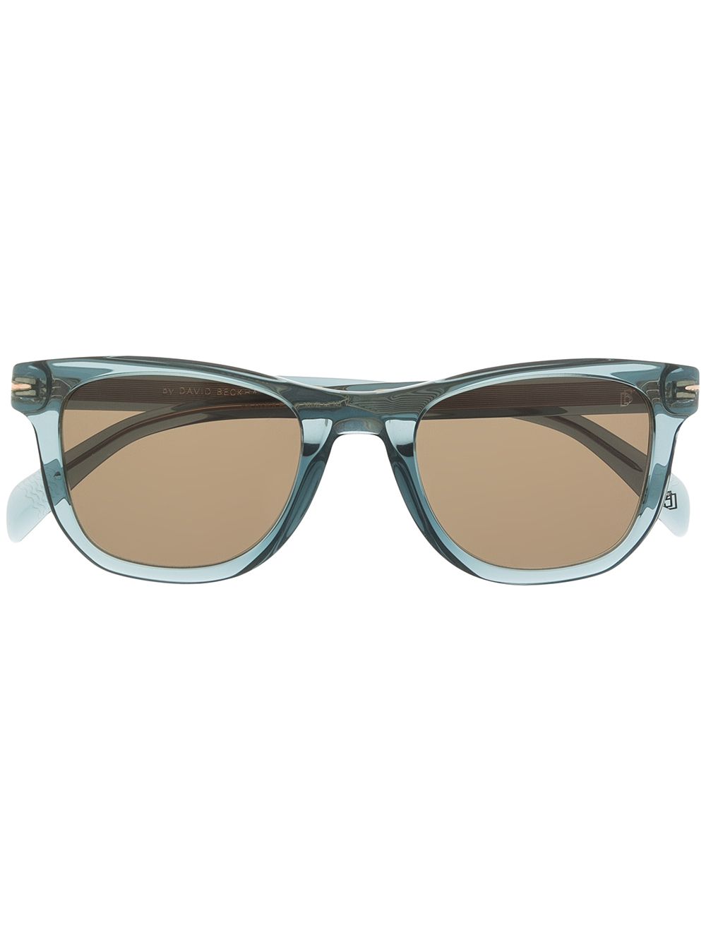 ＜Farfetch＞ ★50%OFF！Eyewear by David Beckham スクエアフレーム サングラス - ブルー