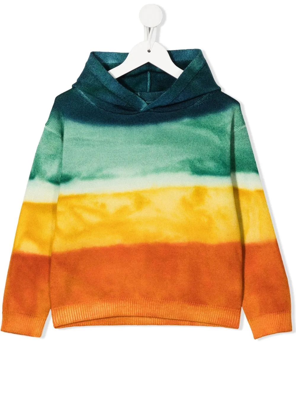 

Alanui Kids hoodie Paradise Island - Naranja