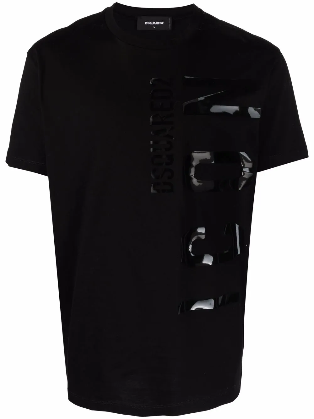 

Dsquared2 playera con logo estampado - Negro