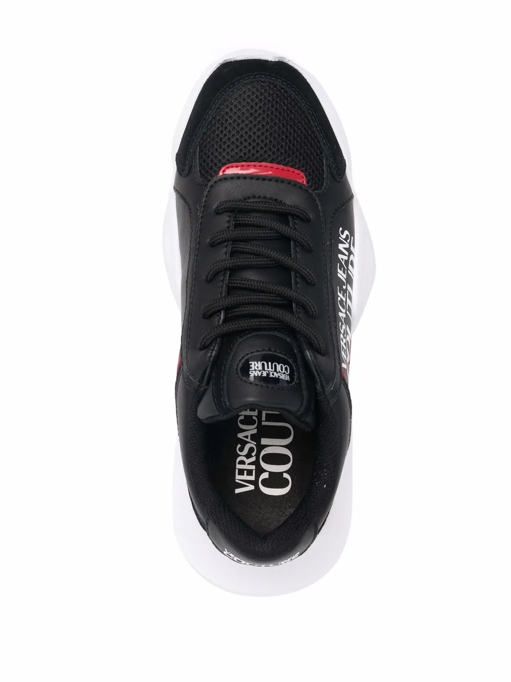 фото Versace jeans couture массивные кроссовки с логотипом