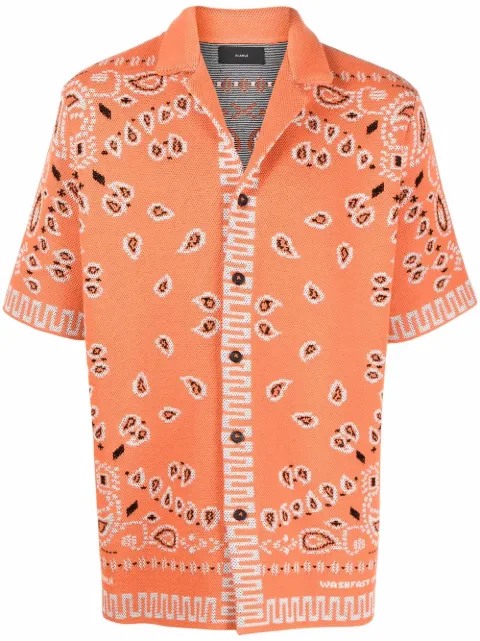 Alanui bandana-print shirt
