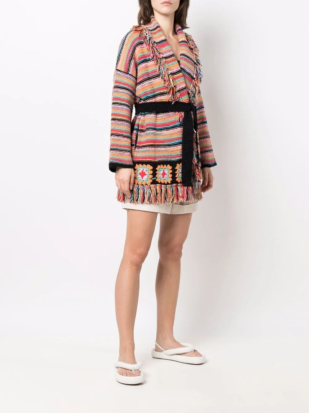 фото Alanui take it easy icon cardigan multicolor mu