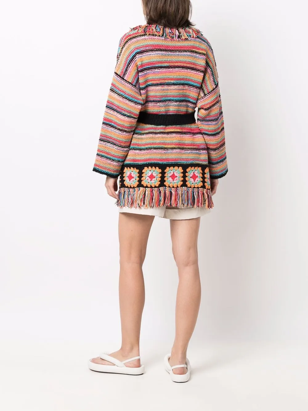 фото Alanui take it easy icon cardigan multicolor mu