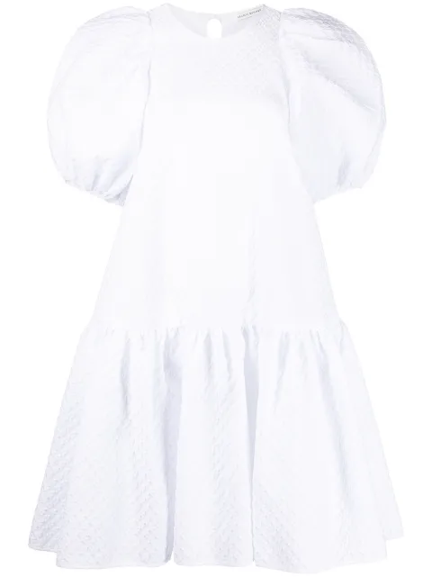 Cecilie Bahnsen voluminous puff sleeve mini dress