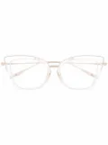Dita Eyewear Armoly cat-eye frame glasses - Gold