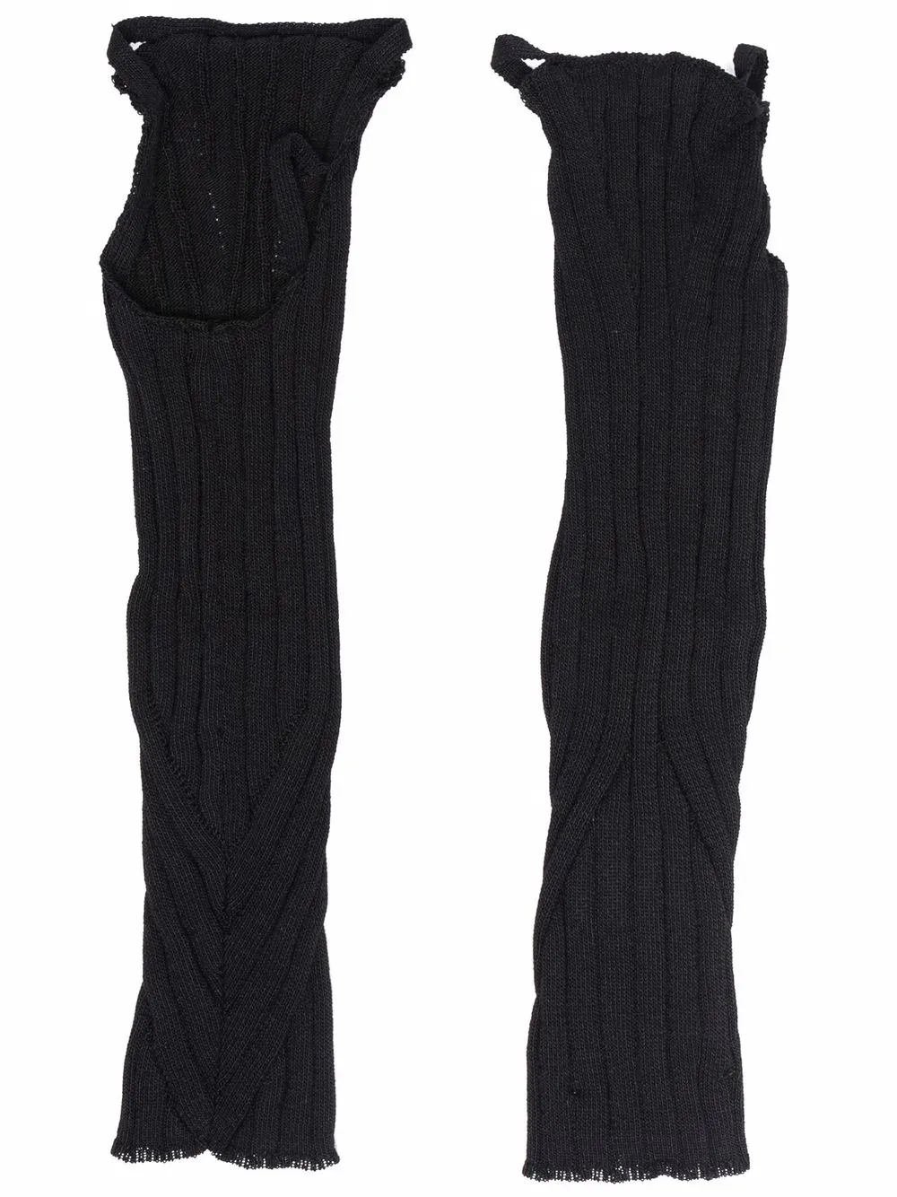 Kiko Kostadinov Harkman rib-knit Arm Warmers - Farfetch