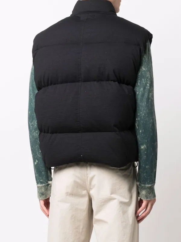 down and feather gilet
