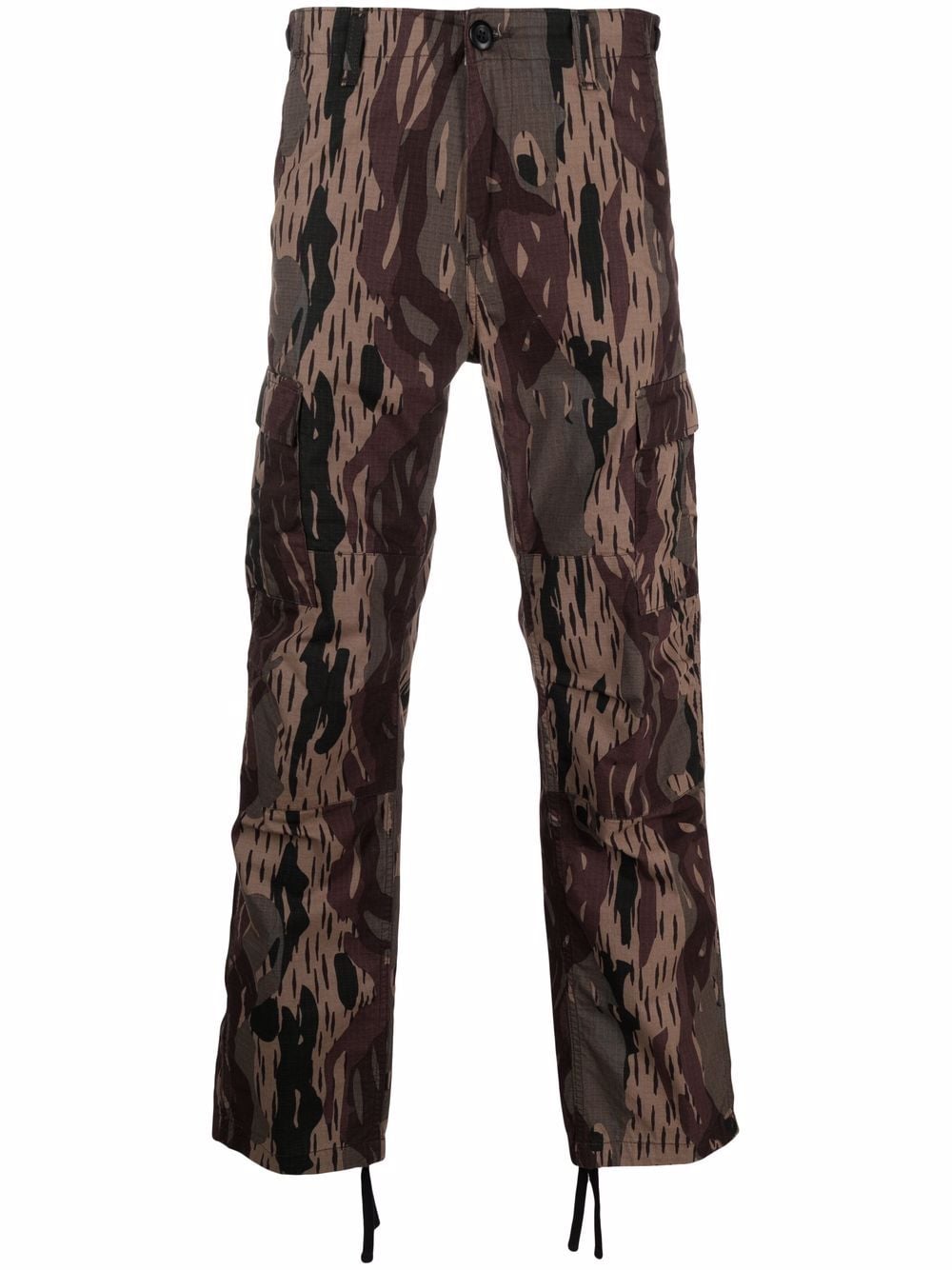 фото Carhartt wip брюки карго с камуфляжным принтом
