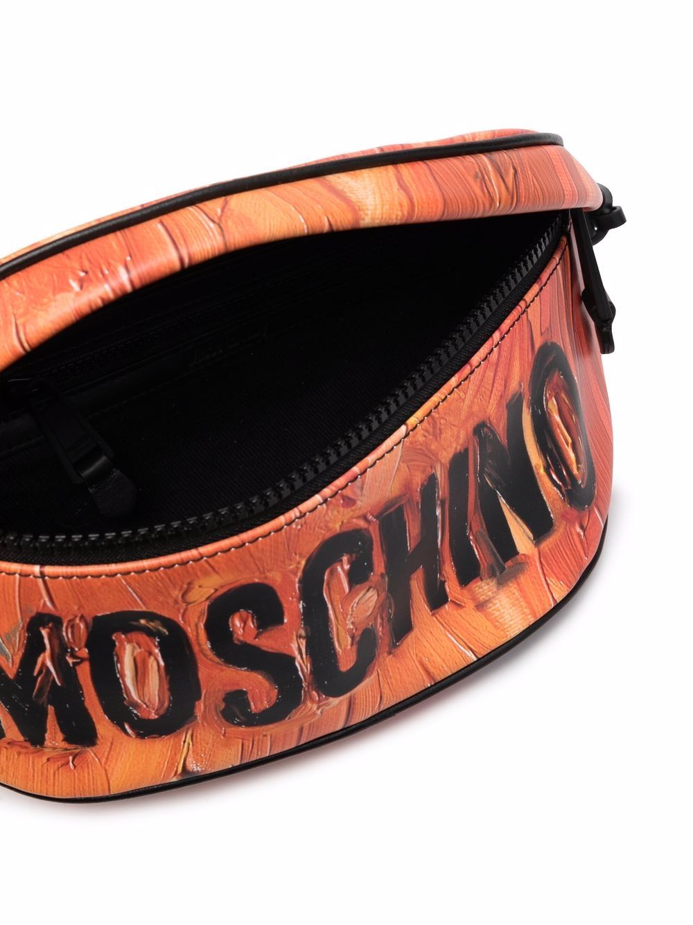 фото Moschino поясная сумка с логотипом