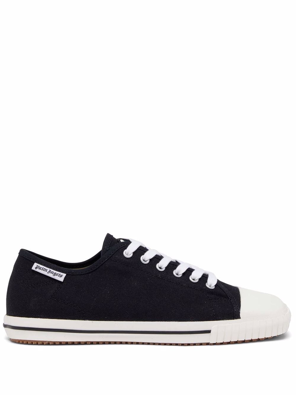 square vulcanized low-top sneakers