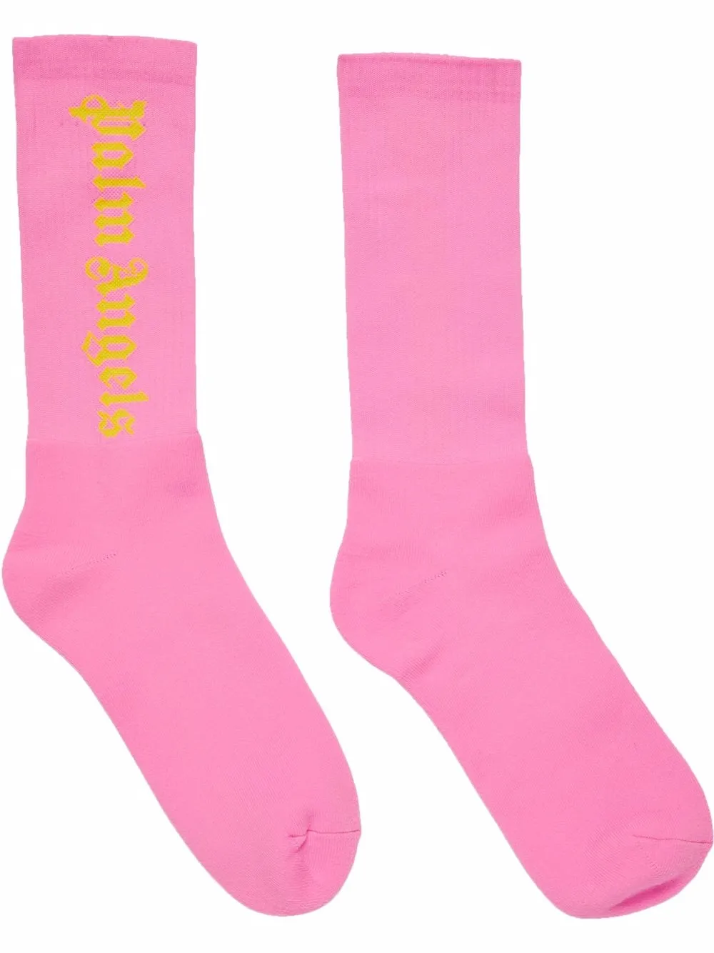 

Palm Angels calcetines con logo estampado - Rosado