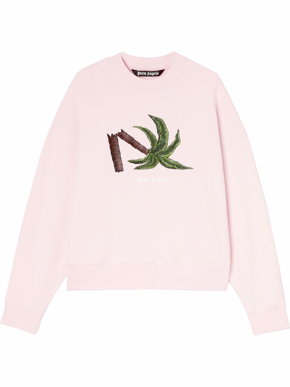 Palm Angels Broken Palm print T-shirt - Pink