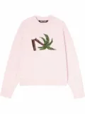 Palm Angels Broken Palm print T-shirt - Pink
