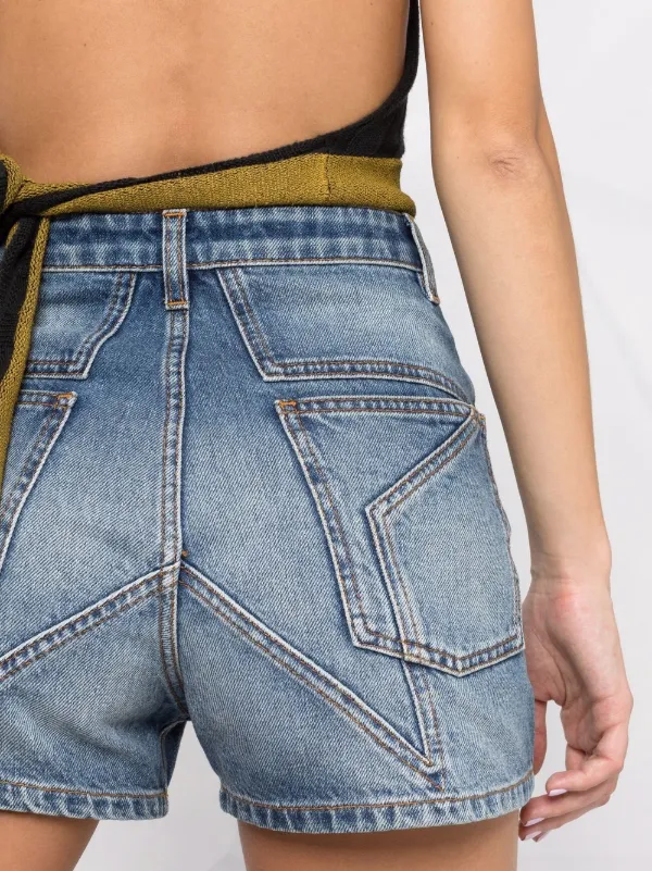 jean shorts stars