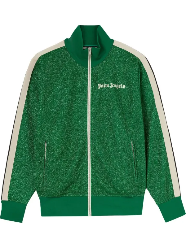 Palm Angels Jaqueta Esportiva Com Logo Bordado - Farfetch