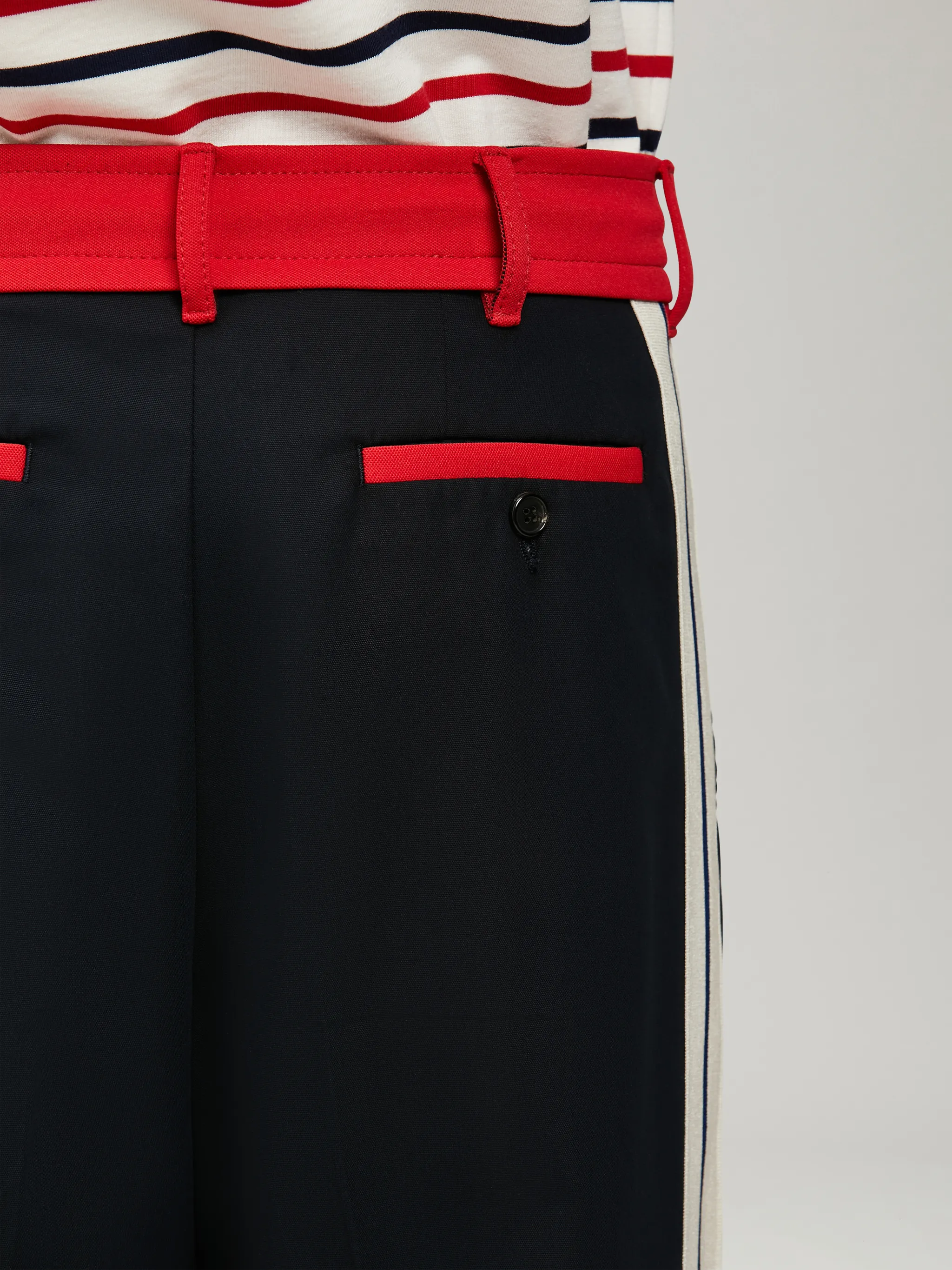 TRACK BELT PANTS